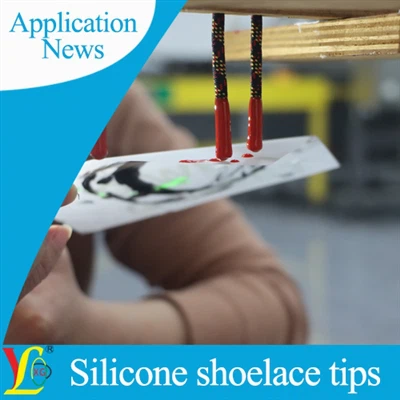 Uporaba silikonskih konic za vezalke