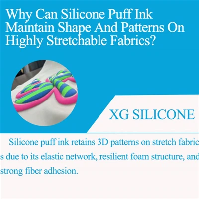 Zakaj lahko silikonsko puff črnilo ohrani obliko in vzorce na zelo raztegljiv...